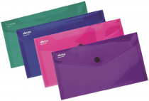PP Envelope with button DL ELECTRA purple
