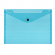 PP Envelope with button A5 ELECTRA dark green
