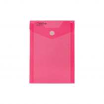 PP Envelope with button A6 pink