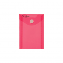 PP Envelope with button A7 pink