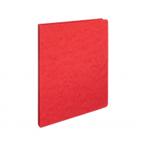 Presspan folder with metal fastener A4 red