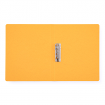 Presspan folder with metal fastener A4 yellow