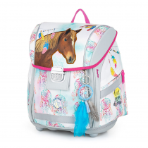 School Backpack PREMIUM LIGHT romantic horse