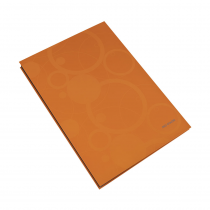 Signature book plastic NEO COLORI 14 pages orange