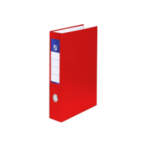 Ringbinder A4 laminated D25 4 rings red