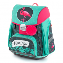 School Backpack PREMIUM Flamingo