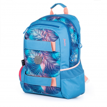 Student backpack OXY Sport Flowers
