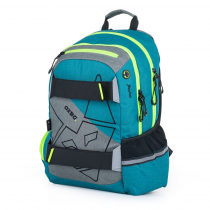 Student backpack OXY Sport Fox Azure