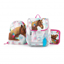 School set Premium romantic horse