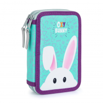 Pencil case unfilled double Oxy Bunny