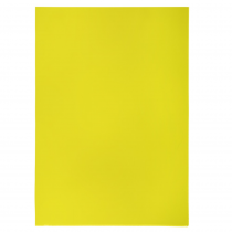 Clear pocket A4 L shape PVC yellow 150my