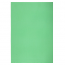 Clear pocket A4 L shape PVC green 150my