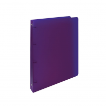 Ringbinder translucent A4, 4 rings Opaline purple