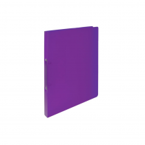 Ringbinder translucent A4, 2 rings Opaline violet