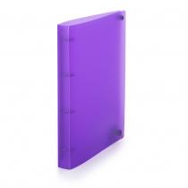 Ringbinder translucent A4 D20 32 mm Opaline violet