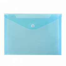 PP Envelope with button A4 Opaline mint