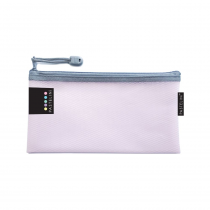 Mesh envelope with zipper DL Pastelini pink