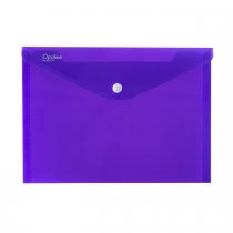 PP Envelope with button A5 Opaline purple