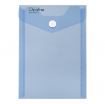 PP Envelope with button A6 blue