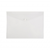 PP Envelope with button A3 transparent