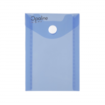 PP Envelope with button A7 blue