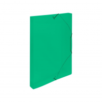 Document box A4 translucent green