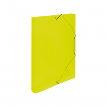Document box A4 translucent yellow