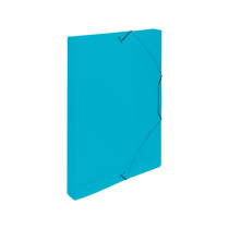 Document box A4 translucent blue