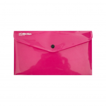 PP Envelope with button DL eCollection pink