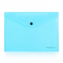 PP Envelope with button A5 PASTELINI blue