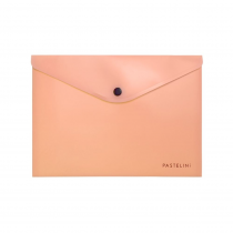 PP Envelope with button A5 PASTELINI apricot