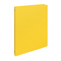 Ringbinder presspan A4 4 rings yellow