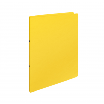 Ringbinder presspan A4 2 rings yellow