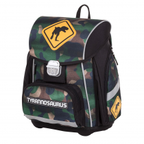 School Backpack PREMIUM T-rex