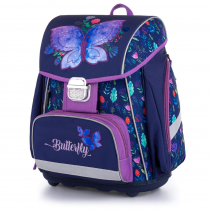 School Backpack PREMIUM Butterfly