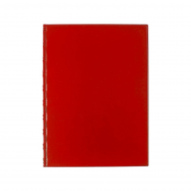 Plastic file A4 SPORO vertical pockets red