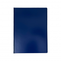 Plastic file A4 SPORO horizontal pockets blue