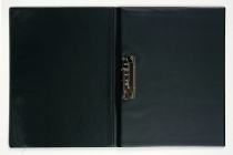 Folder A4 with metal fastener blue