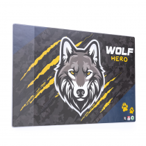 Desk pad 60x40 cm wolf