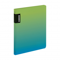Pořadač PP A4 4kr. OMBRE zelená