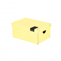 Lamino storage box Pastelini yellow