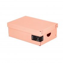 Lamino storage box low Pastelini apricot