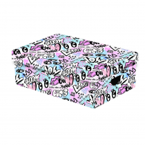 Krabice lamino velká Funny girl