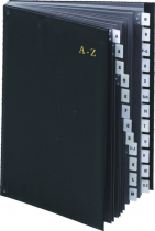 Sorting book A4  A - Z 