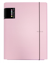 Laminate 3 flap folder Pastelini pink