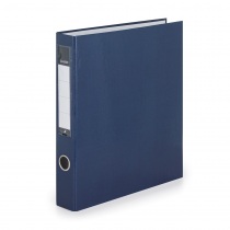 Ringbinder A4 laminated D25 4 rings blue