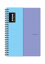 Twin wire blok A4 PP PASTELINI fialovomodrá