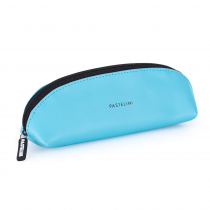 Pencil pouch PU Pastelini blue