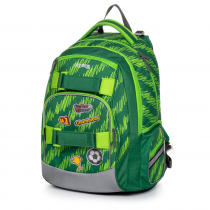 School Backpack OXY Style Mini Football green
