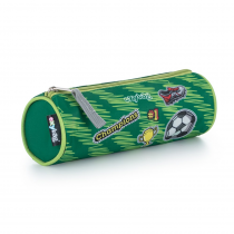 Pencil pouch round OXY Style Mini football green